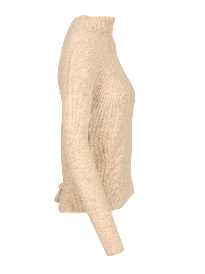 Rick Owens Headon Double Jersey Knitwear - Beige | 7445dbed01160f0d065912f89804c2517ea204a6