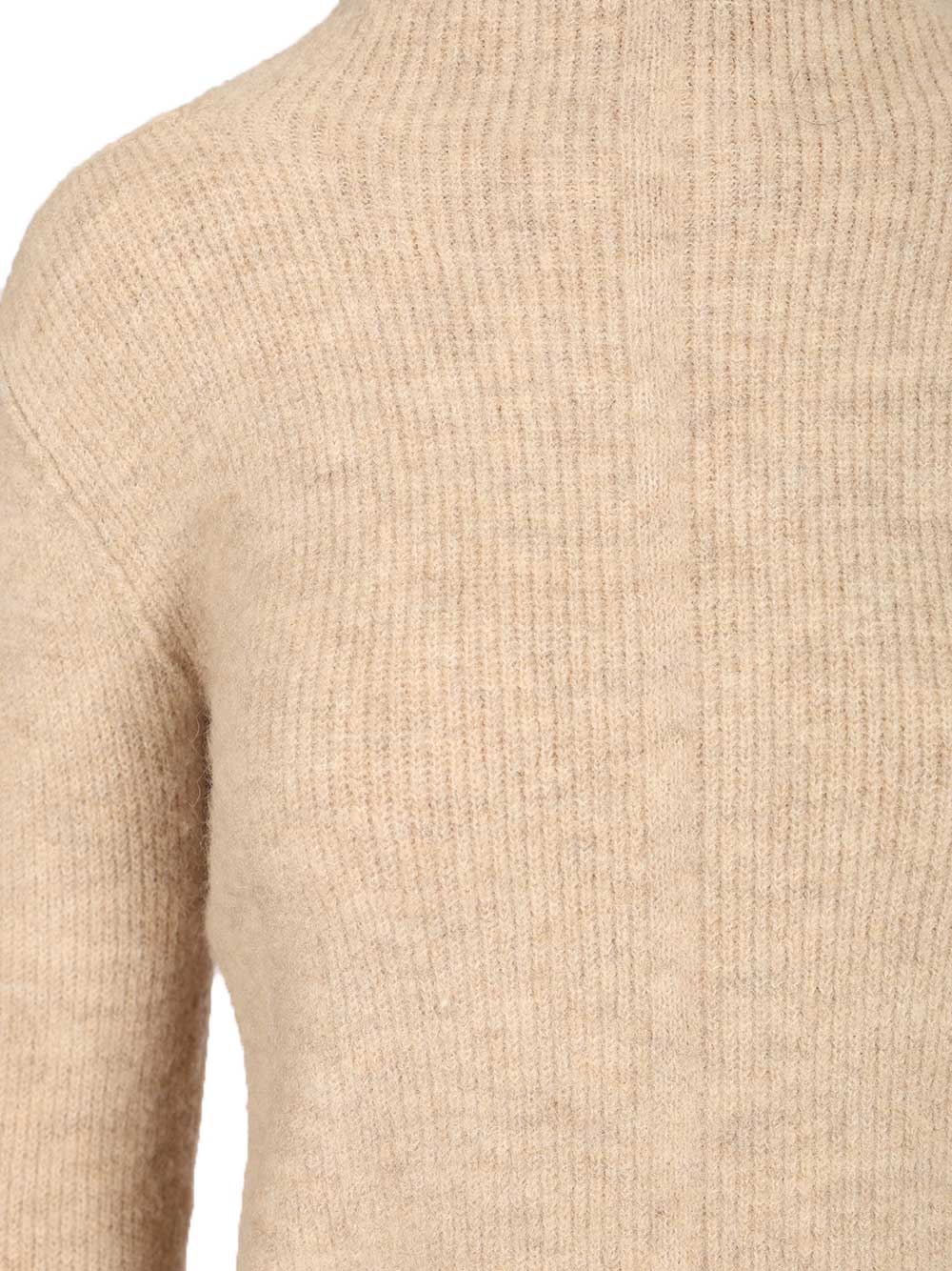 Rick Owens Headon Double Jersey Knitwear - Beige | 72ce700dd59ee64abbab0ef4a0b50a1f255d6226