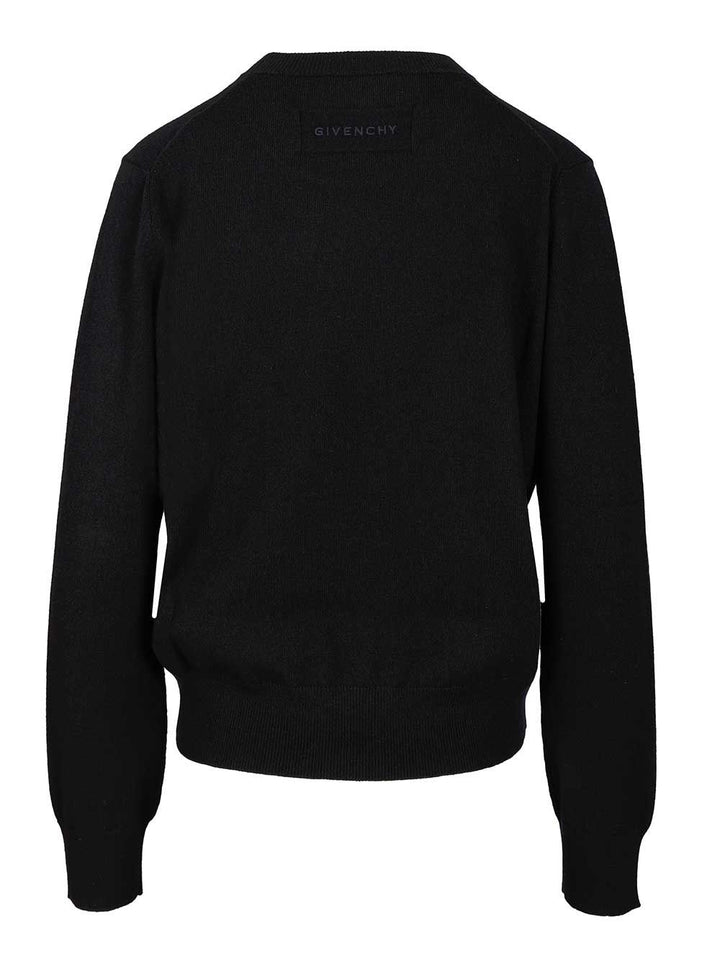 Givenchy Cashmere Crew Neck Knitwear - Black | 15de74dca630a1fe87733b7d0b0f62426b70b6c8