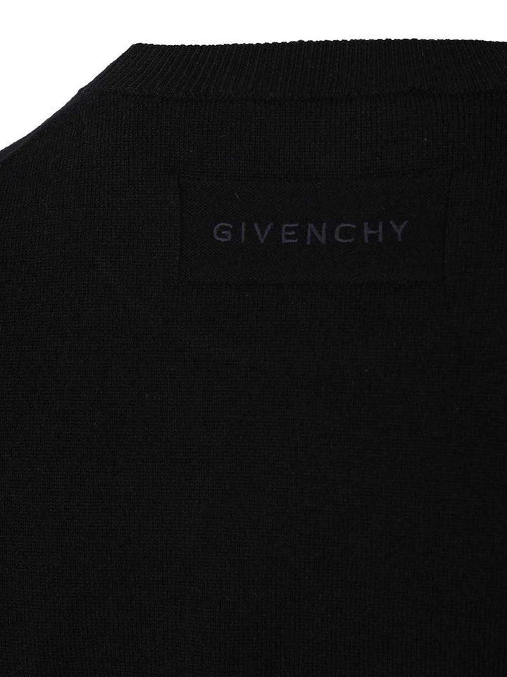 Givenchy Cashmere Crew Neck Knitwear - Black | 5b258dbd97493467c1f46d2f6f9b1598b6fa066b