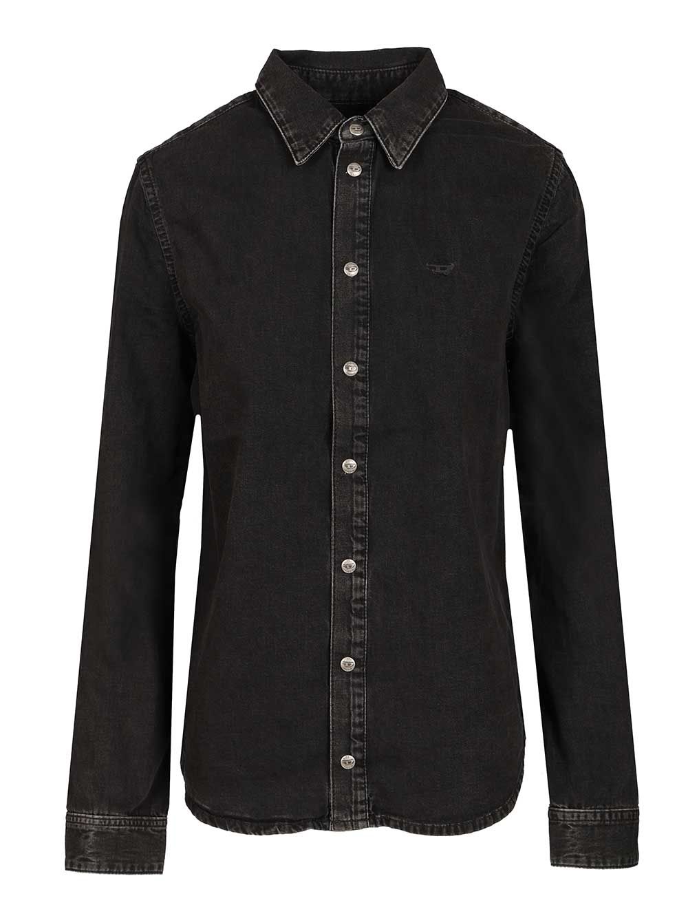 Diesel Denim Shirt Shirts - Black | e13111016ef8b39bd3add43b7b02b9eaa20ca297