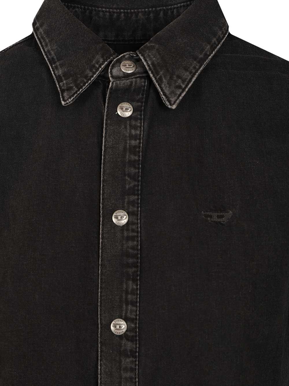 Diesel Denim Shirt Shirts - Black | 907bdcc3fa4d62b61613df2967f00cdbc371d5de