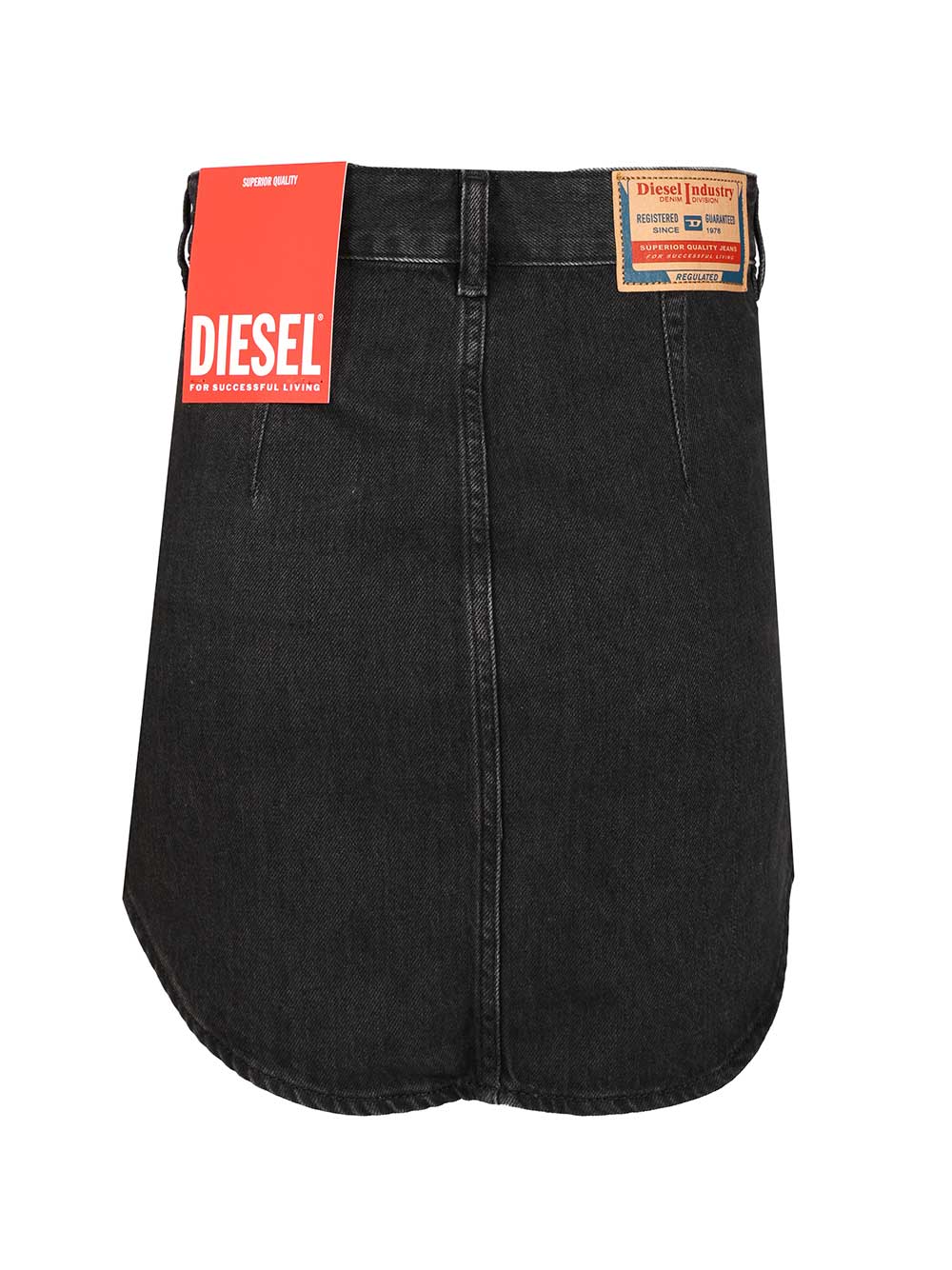Diesel De-Ard Miniskirt Jackets - Black | 70cf2bbc4ed5a2b57eef134234ce7891da74d51c