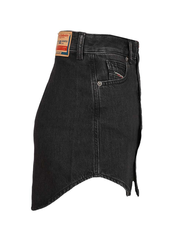 Diesel De-Ard Miniskirt Jackets - Black | c9e170e9c1aee2910037497db8afcafd3a45c184