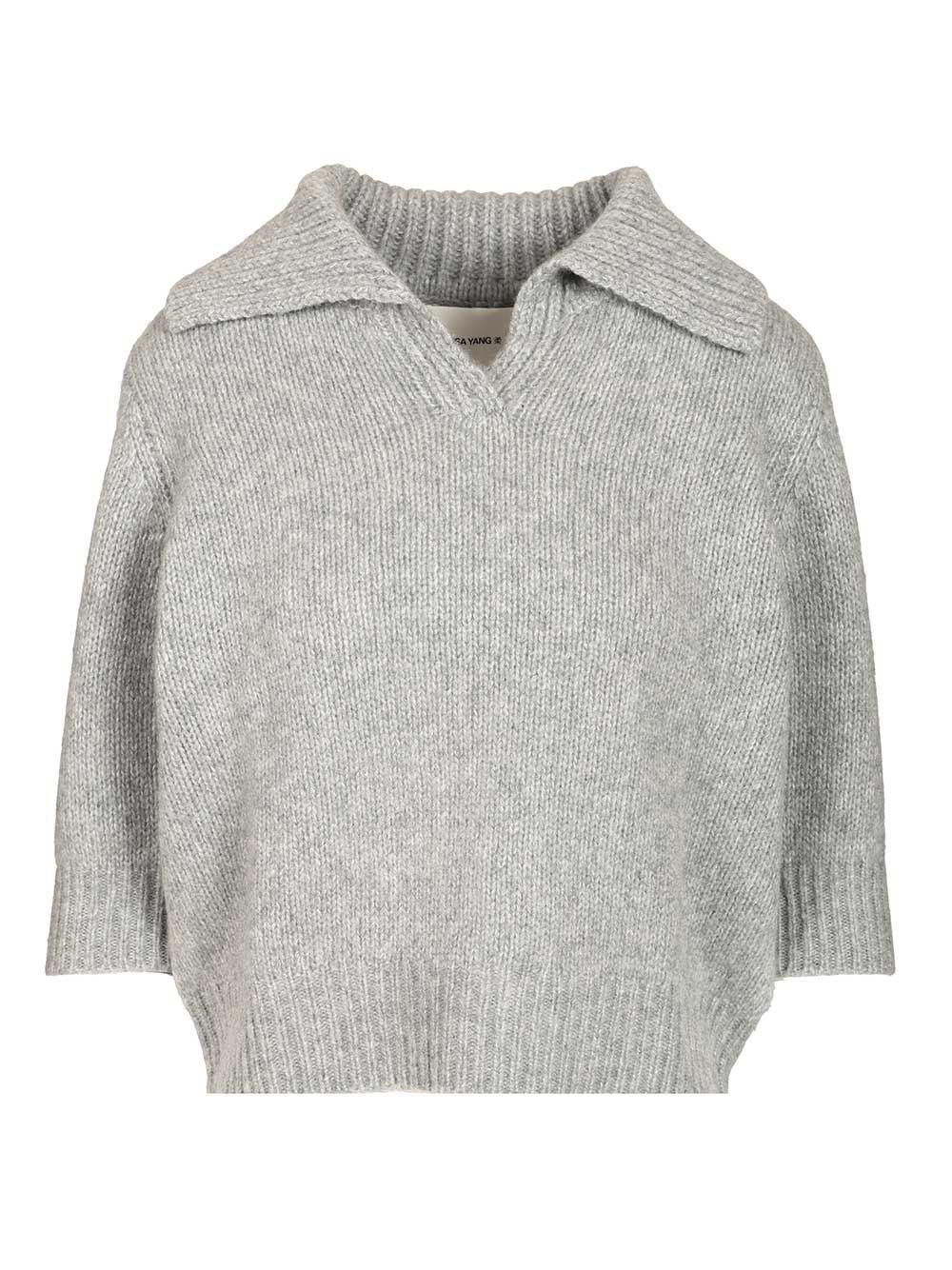 Lisa Yang Lailai Knitwear - Grey | 831e364969fd20abb110b1e69c359c52ef9b6a2b