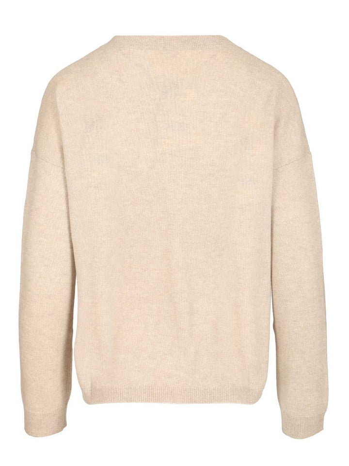 Lisa Yang Dea Knitwear - Beige | d674a210f7e6eef9fa14fdc6e55bd3a489d35b70