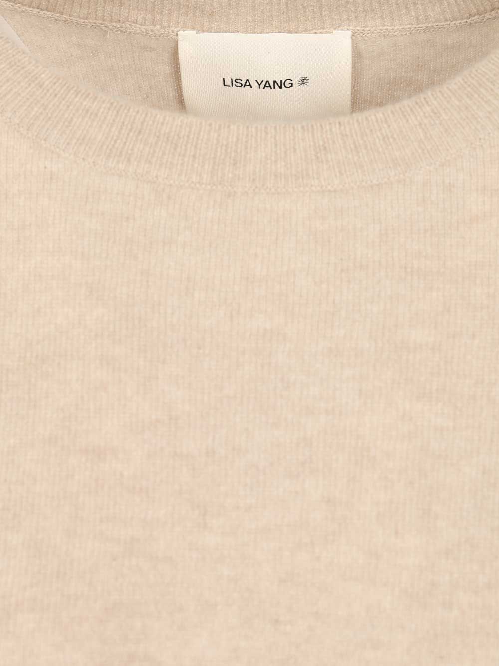 Lisa Yang Dea Knitwear - Beige | 5e4d052dec8fac3ec0fcff26d02d8085b6da9091