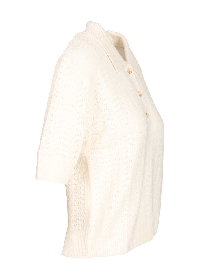 Lisa Yang Masy Knitwear - Beige | 3a27866f55161e7482a2f34d80018331f6947eb3