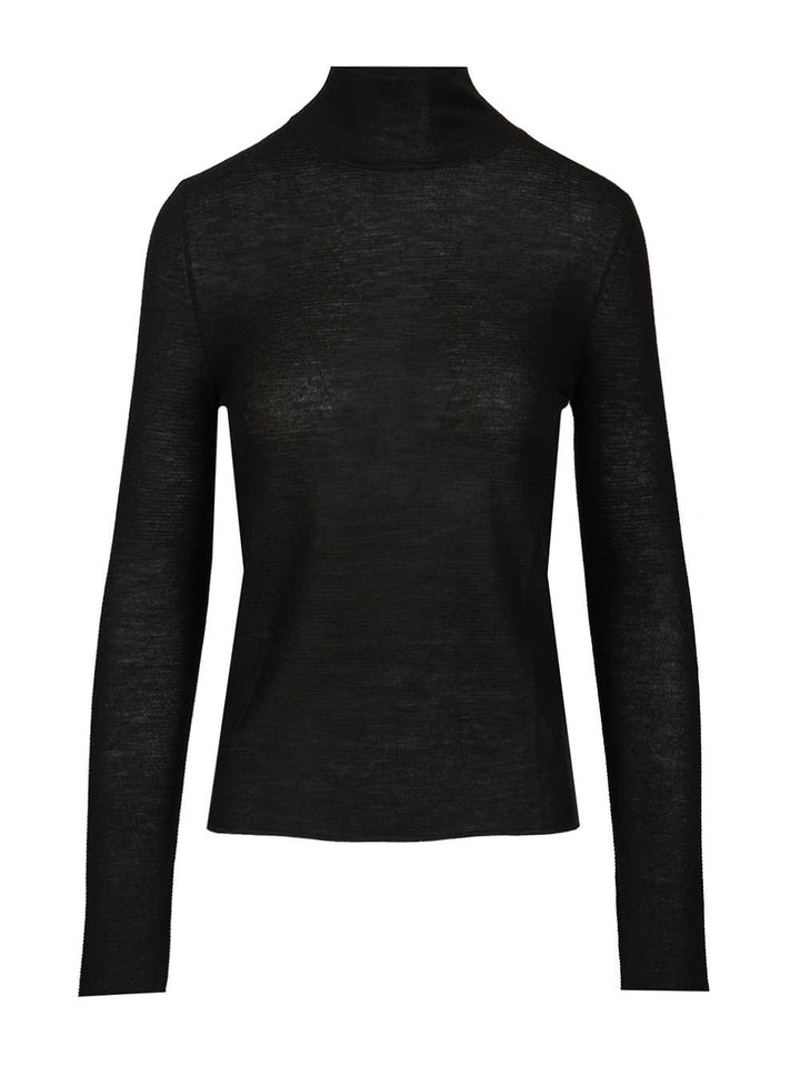 Lisa Yang Lory Cashmere Turtleneck Knitwear - Black | 6819d7715883b6561af4c5b6950064b509f8ca0e