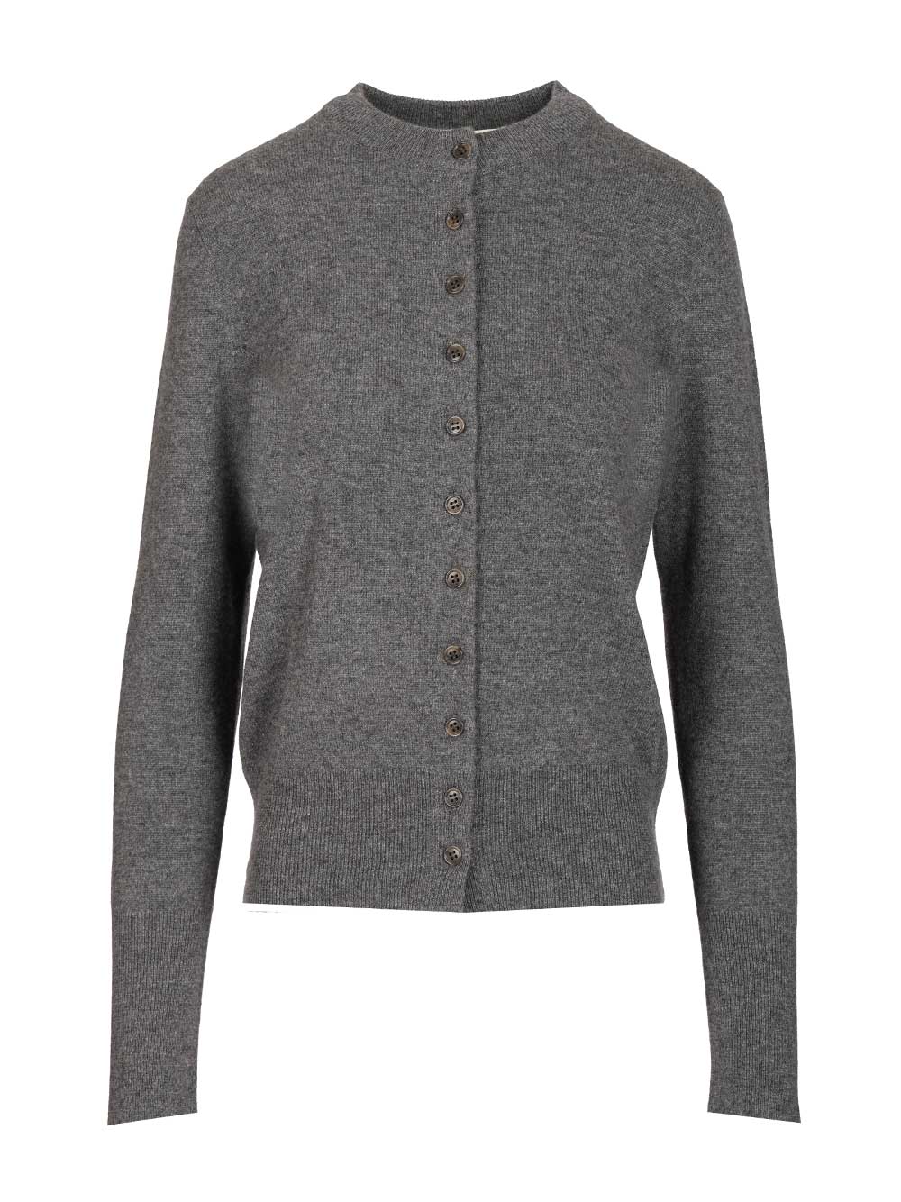 Lisa Yang Nellia Cardigan Knitwear - Grey | 3ee81f9972e4d24a8a350ffc6e8646b8232dbdcc