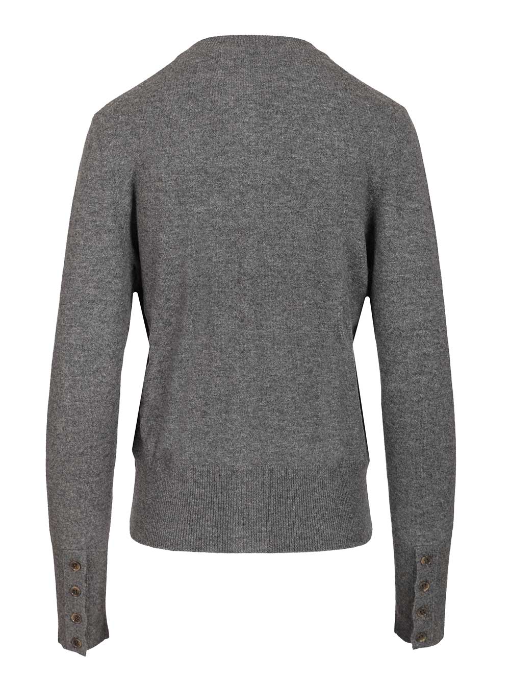 Lisa Yang Nellia Cardigan Knitwear - Grey | 63c50ef9a4d0c293af8078107f84c0561ca3a6d8