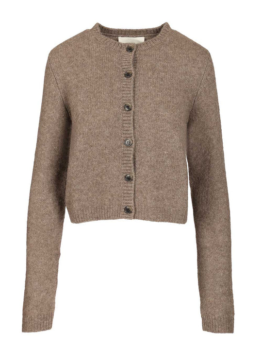 Felicia Cardigan Knitwear Brown