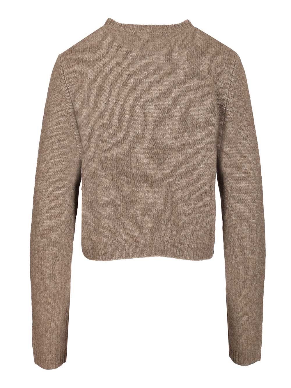 Lisa Yang Felicia Cardigan Knitwear - Brown | 32cfa958a83612a3c996793a1a23199def0da568