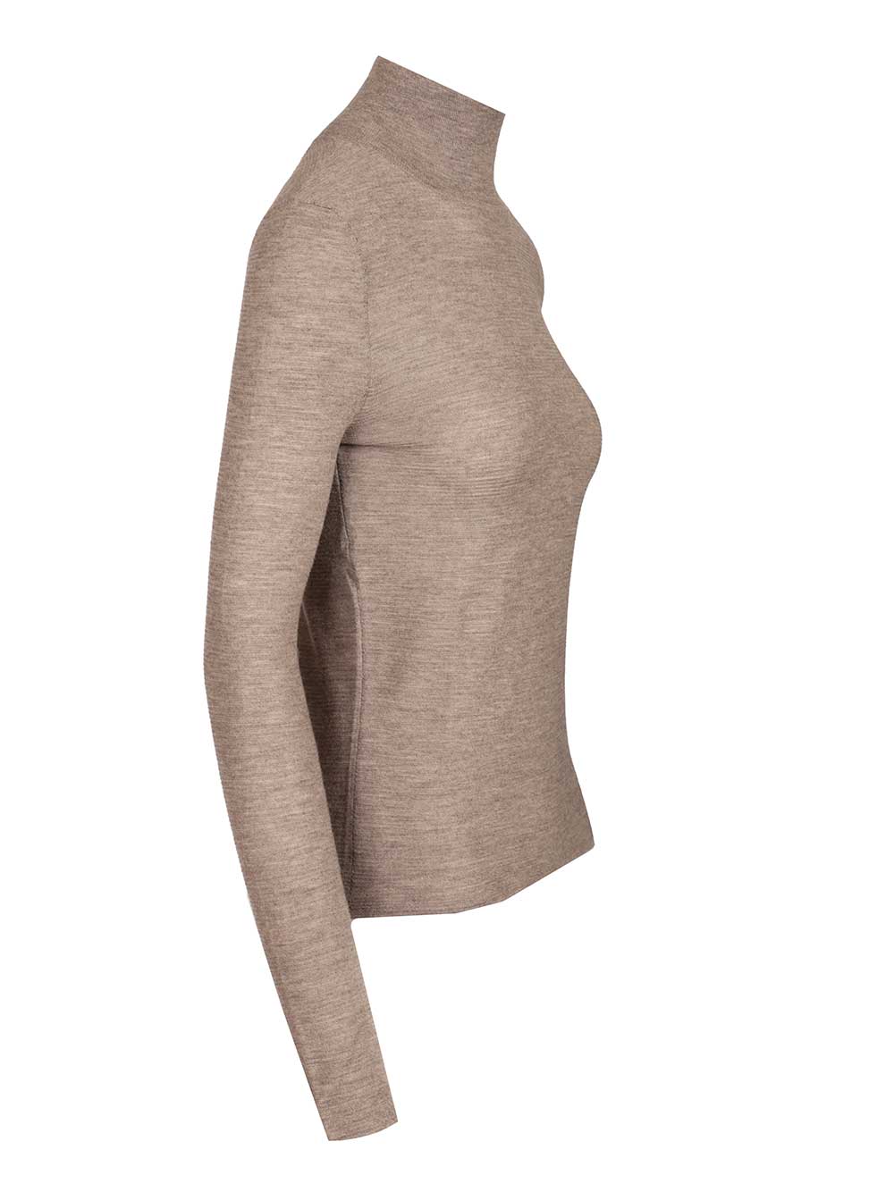 Lisa Yang Lory Cashmere Turtleneck Knitwear - Brown | 79ff9bd7e256f3347f34f037f21c11a131fd45b8