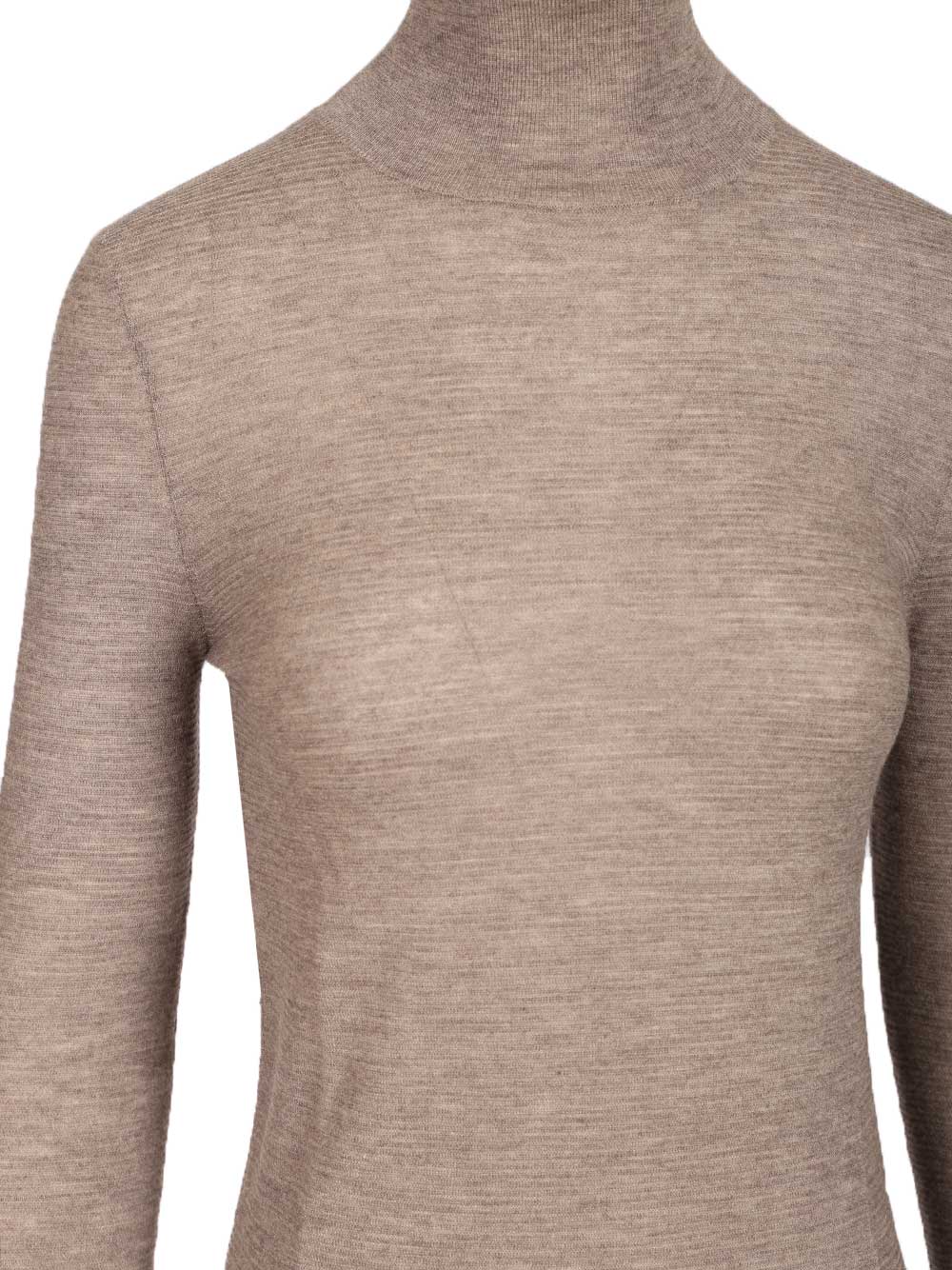 Lisa Yang Lory Cashmere Turtleneck Knitwear - Brown | 2f86f99c23971c2ed4d67bf543b1cf06718bd206