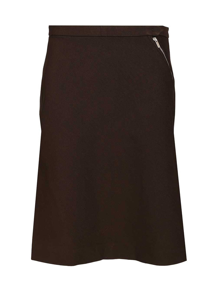 Miu Miu Knitted Skirt Skirts - Brown | 52972efe78f91a246c0fd17316235dd752fbbc43