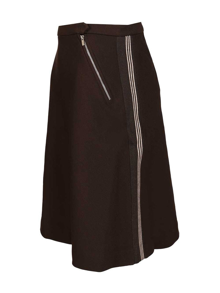 Miu Miu Knitted Skirt Skirts - Brown | 05abbe53a4ae335941579c680d39c48590e6f734