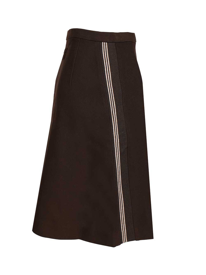 Miu Miu Knitted Skirt Skirts - Brown | c0fd8fc4c79f01c45bd535c965436242078d6bb3
