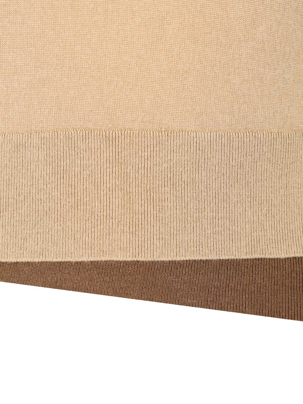 Acne Studios Cashmere And Silk Blend Sweater Knitwear - Beige | aad7a65e7fb0d2b48c72d703f697388265fb0ce6