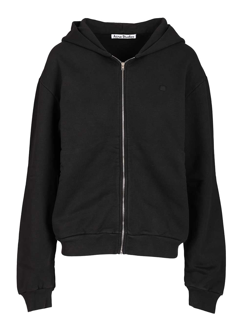 Acne Studios Zip-Up Hoodie Sweatshirts - Black | b59810654c129dfc9bce8a590bd88685548da9f7