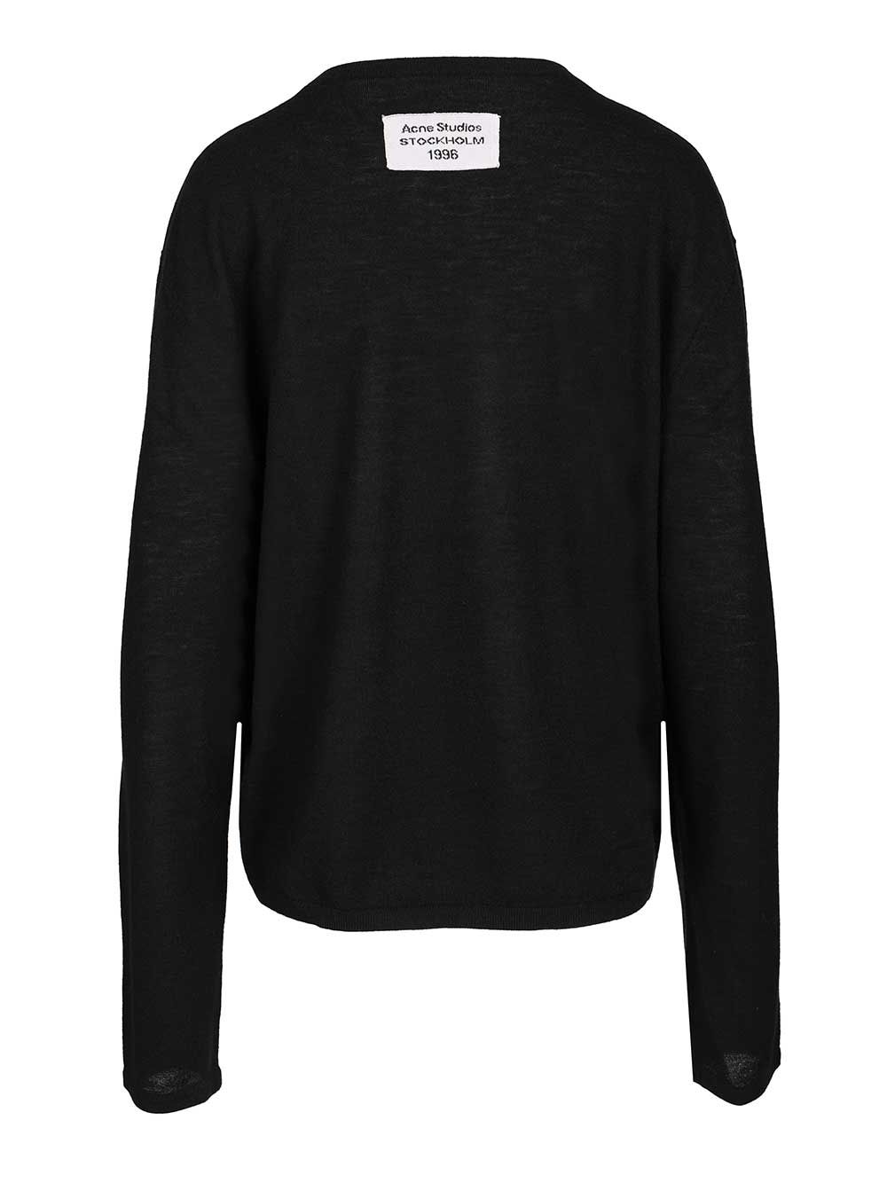 Acne Studios Kluna Sweater Knitwear - Black | b8c97a224c054a950d26b3859a4a0caa687d8e89