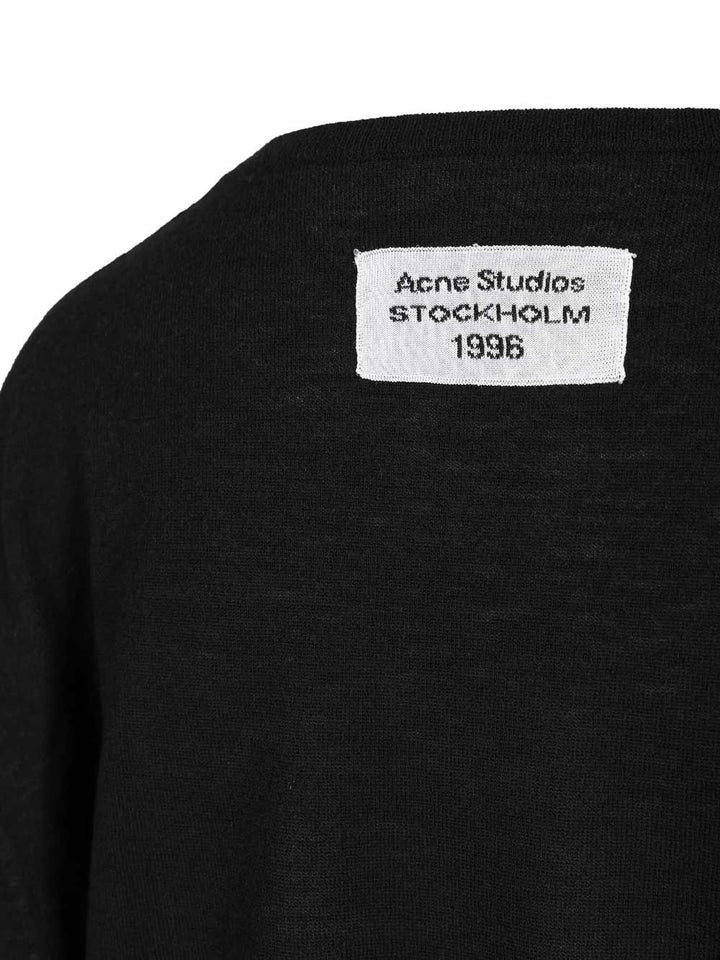 Acne Studios Kluna Sweater Knitwear - Black | 7581485f4267ae0550e2579c9d36ac3074a50269