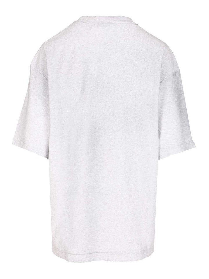 Acne Studios Cotton T-Shirt - Grey | 8c2c525ab8245f00e7a54160a3147f9d57ba2b0d