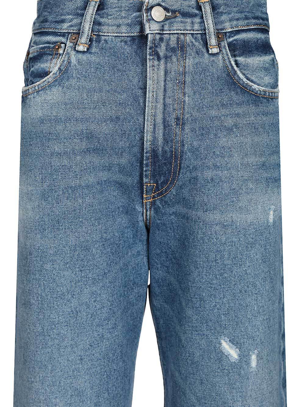 Acne Studios Regular Fit Jeans - Blue | 4d1e3d9d13ca99a15ca730d0976133d05ac28c78