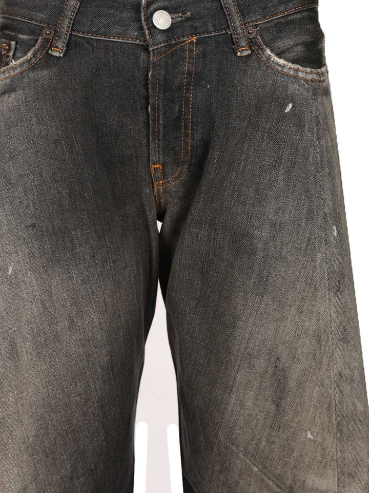 Acne Studios Relaxed Fit Jeans - Black | bb45cd12929309644d1df61dafd42b3f6ac8bc6e