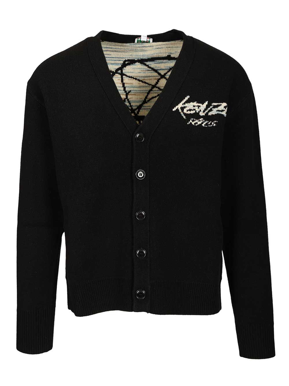 Kenzo Futura Cardigan Knitwear - Black | 69e91f1fb0ebe9dcd739f4282ece5664de98e2d4