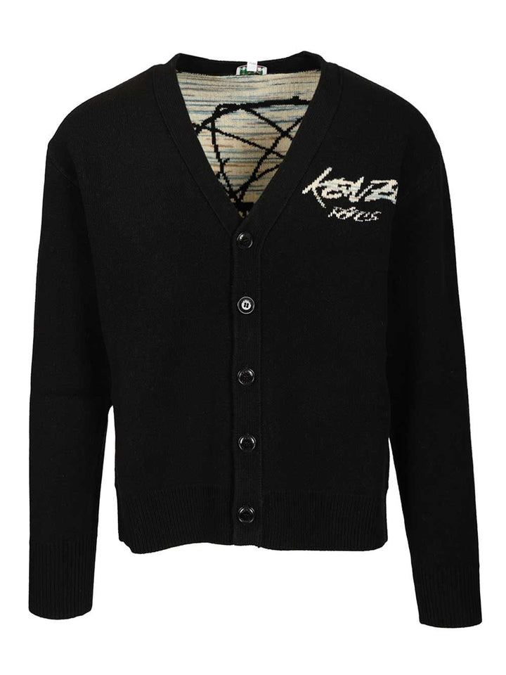 Kenzo Futura Cardigan Knitwear - Black | 69e91f1fb0ebe9dcd739f4282ece5664de98e2d4