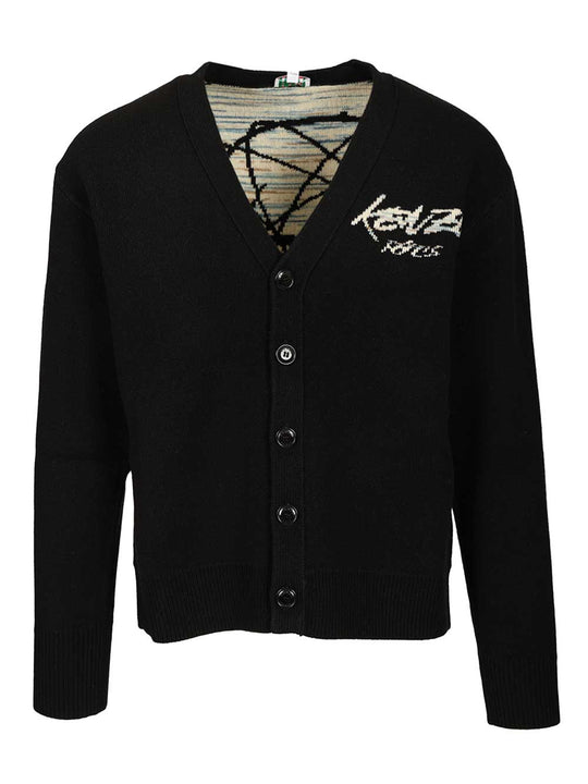 Futura Cardigan Knitwear Black