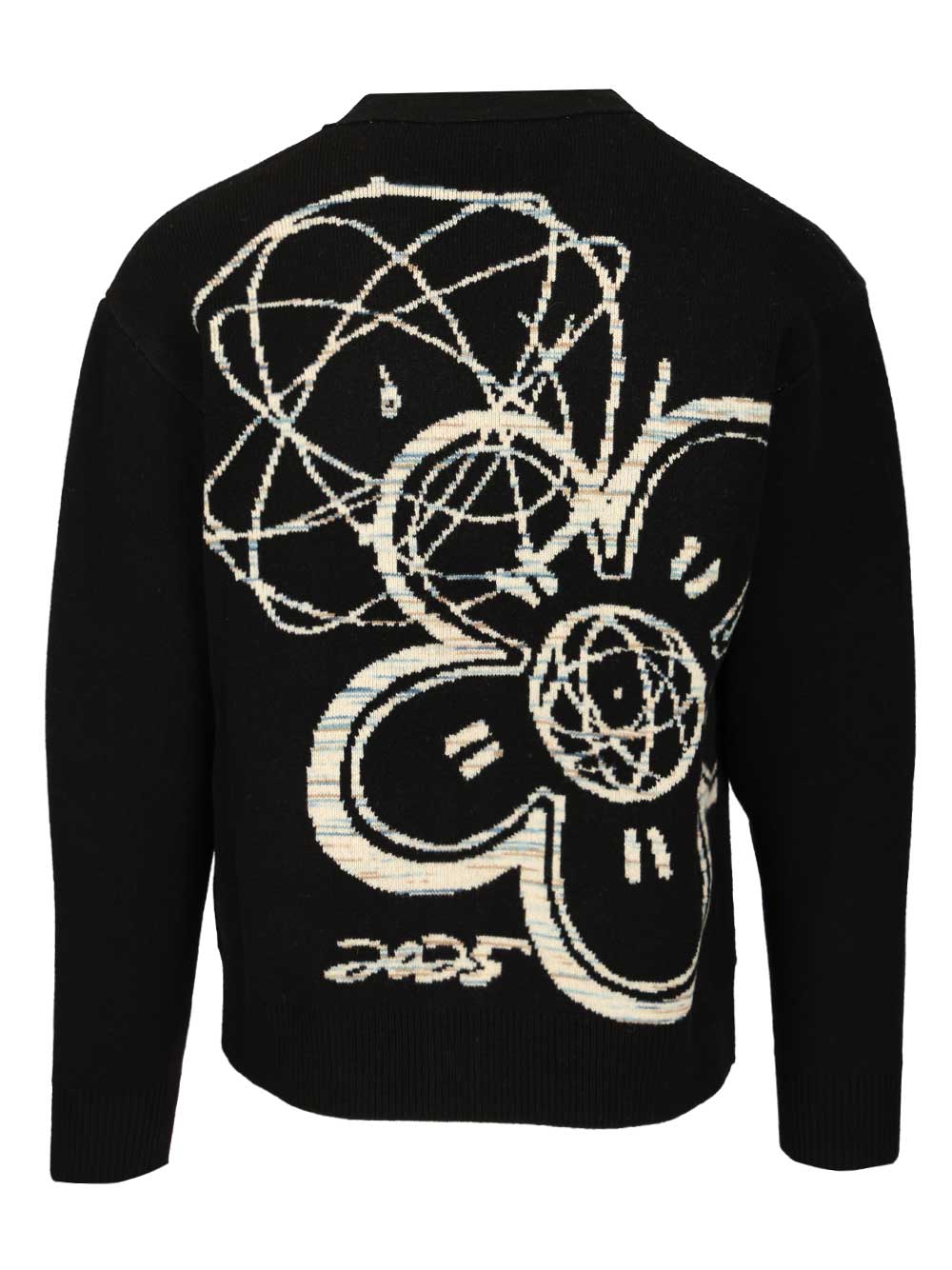 Kenzo Futura Cardigan Knitwear - Black | eb179ac6e1d70df4353c3c5889c9644b1b9c6427