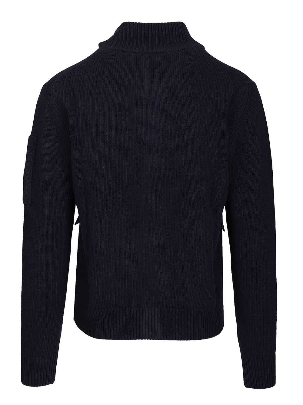 C.P. Company Lambswool Grs Cardigan Knitwear - Grey | 13be0e82defb1d6bc56870dc3d6d88dd5c98183c