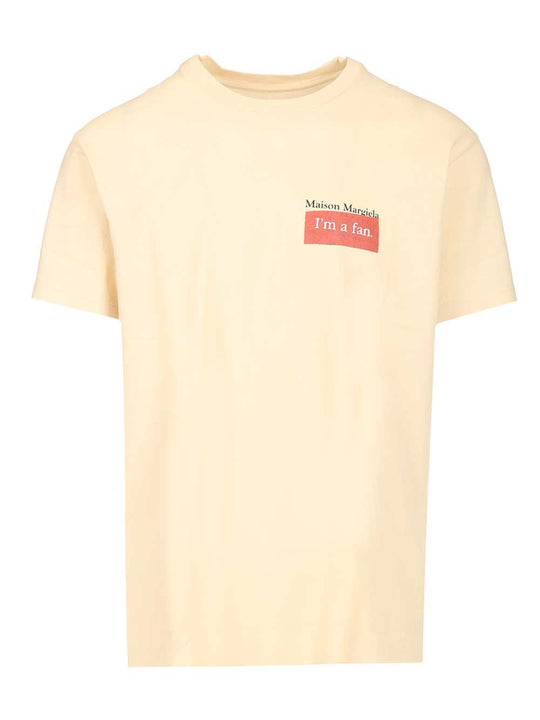 Cotton T-Shirt Beige