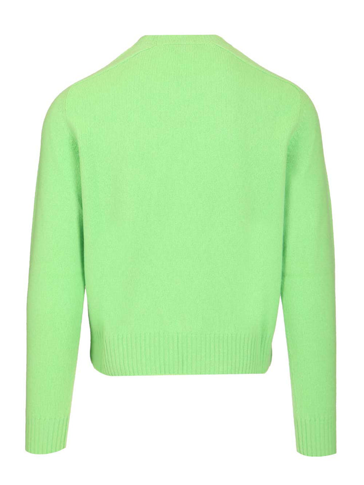 Tom Ford Cashmere Crew Neck Sweater Knitwear - Green | 85c3f195eaac0e3c66f2f0b7c66b831f1b14fee1
