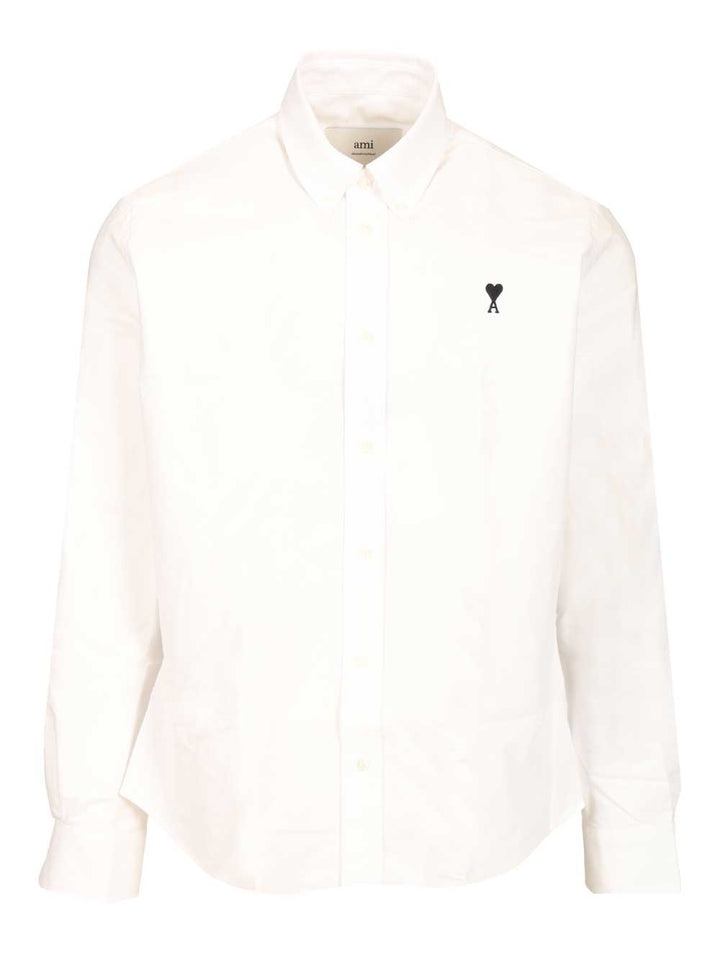 Ami Classic Shirt Shirts - White | 5e24dee22cd04f97a97982c0d943a127035296e8