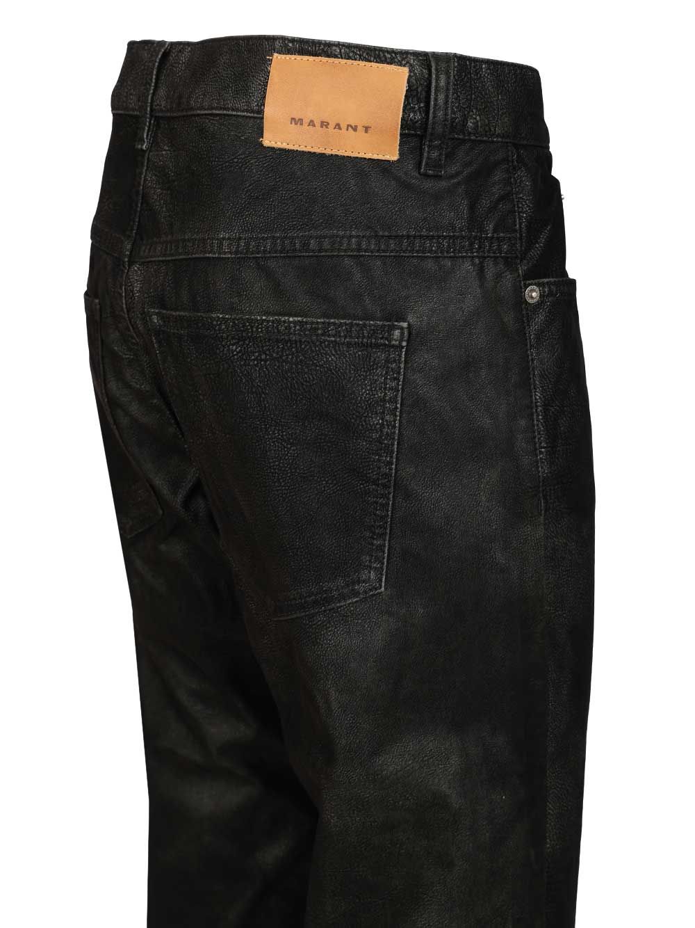 Marant Lewys Trousers - Black | 50d22be9882fc354471683d642899af1f9eaf1a9