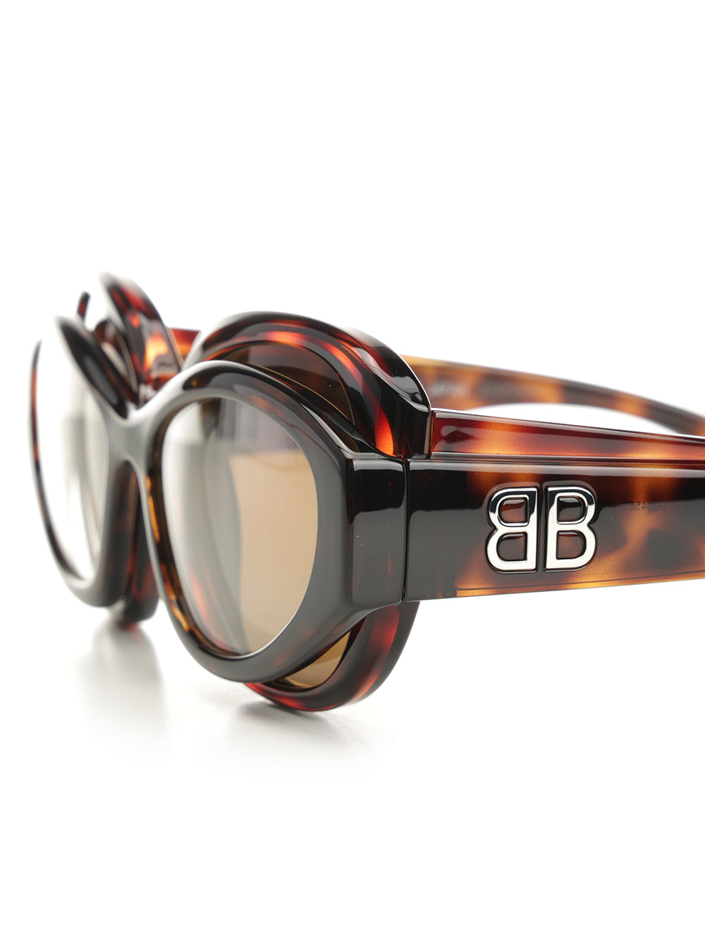 Balenciaga Superbusy Round Sun Glasses - Brown | 850ce6895534b36866a3886bcf0a6d234b558c35