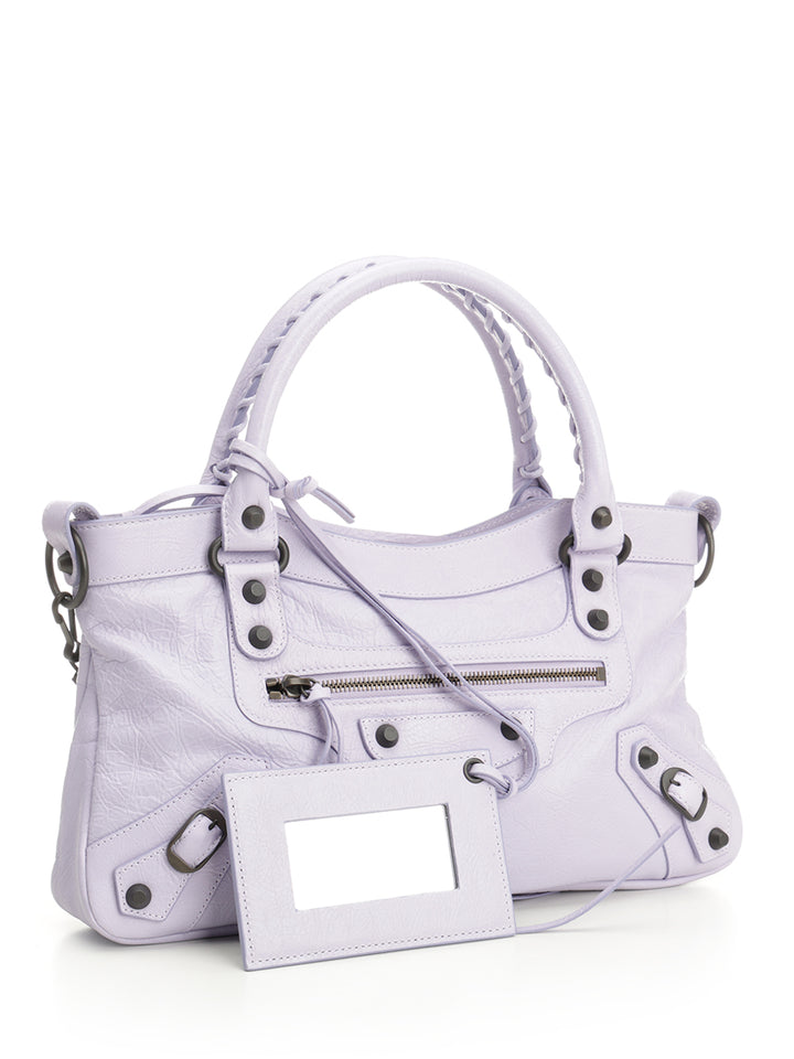 Balenciaga Le City First Handbags - Violet | dec79922b4d64ce0a53e957cb23c1508e9dba524