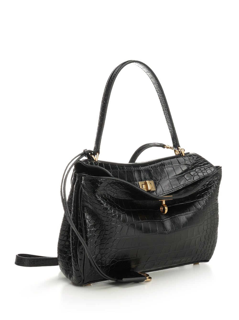 Balenciaga Rodeo S Handbags - Black | e03f21e00de7665a6d6dc2661149371897bc0985