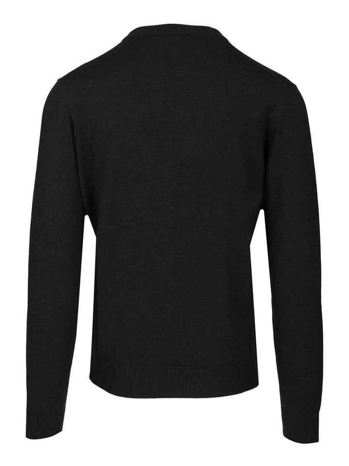 Fendi Wool Sweater Knitwear - Black | 8094c7f40d29db1f4fc69089712dceacbe9e4eb8