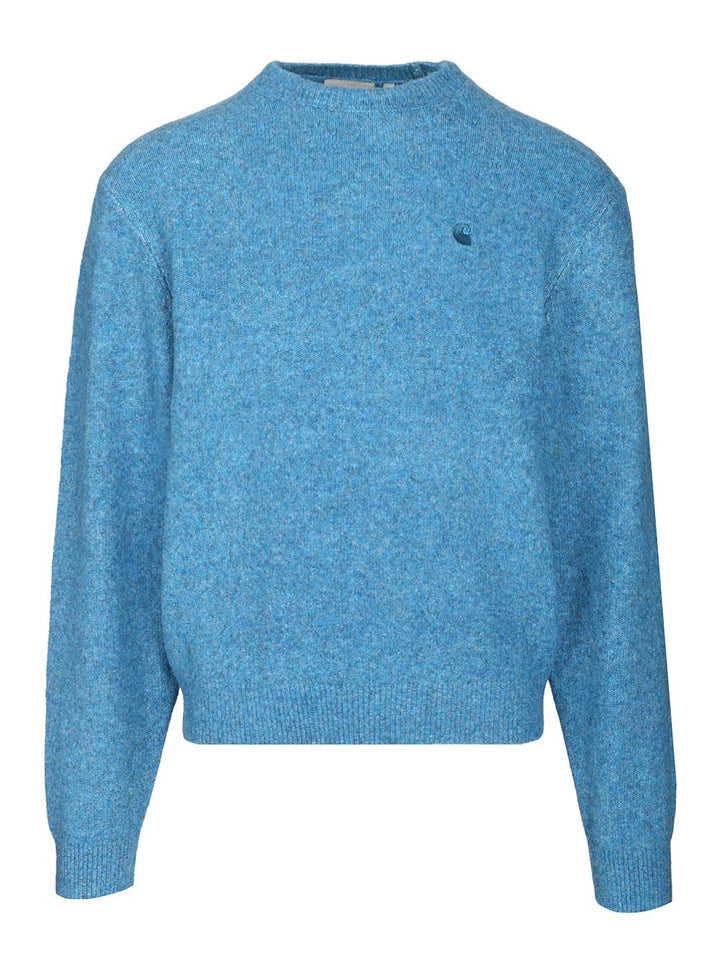 Carhartt Wip Curtis Knitwear - Light blue | efaf5d53770e5303a74da83b5d162d9cdb5810a9