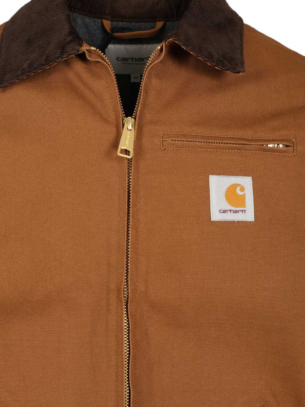 Carhartt Wip Detroit Jackets - Brown | da84cedbeea96f69820ed5aa1b41a8b359028a36