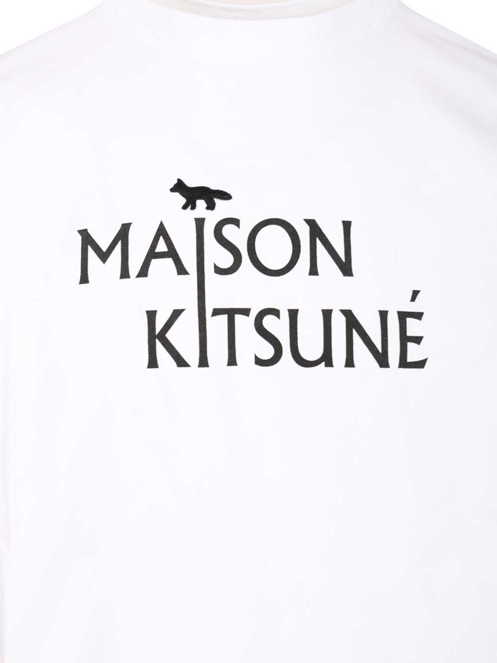 Maison KitsunÉ Maison Kitsuné T-Shirt - White | 775f3646c005bc81febe83f42f7a7b7f31d17b8b