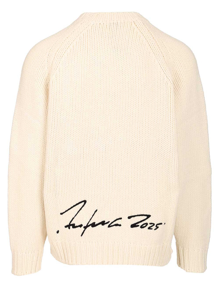 Kenzo Kenzo Futura Sweater Knitwear - White | 0cdb462f414cdcefd5da536c59b372c1d56b315a