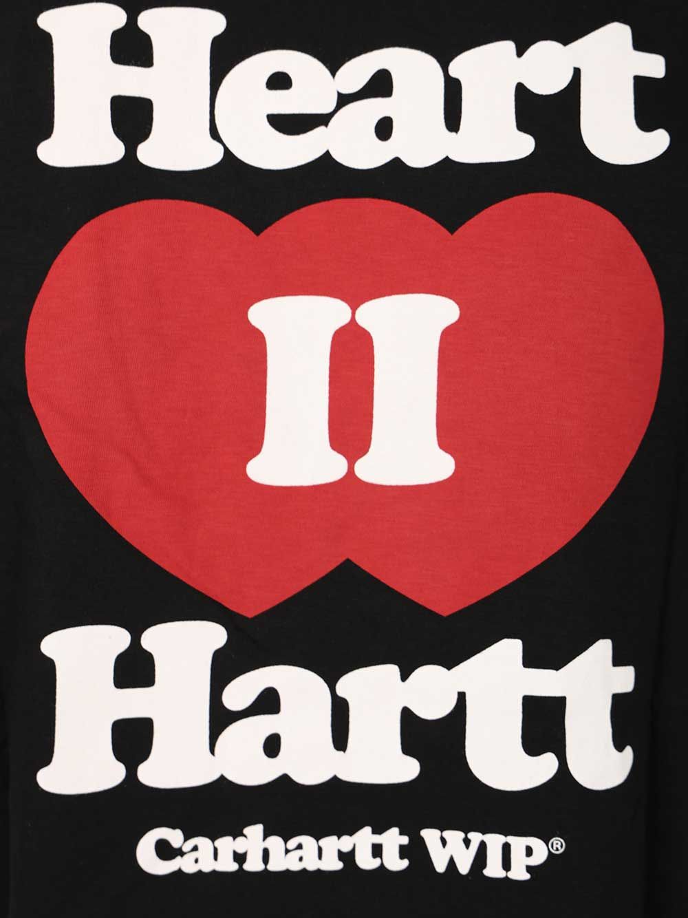 Carhartt Wip Heart Ii Hartt T-Shirt - Blue | 92ccf263192f314155ae9c06b61af09e3adeab88