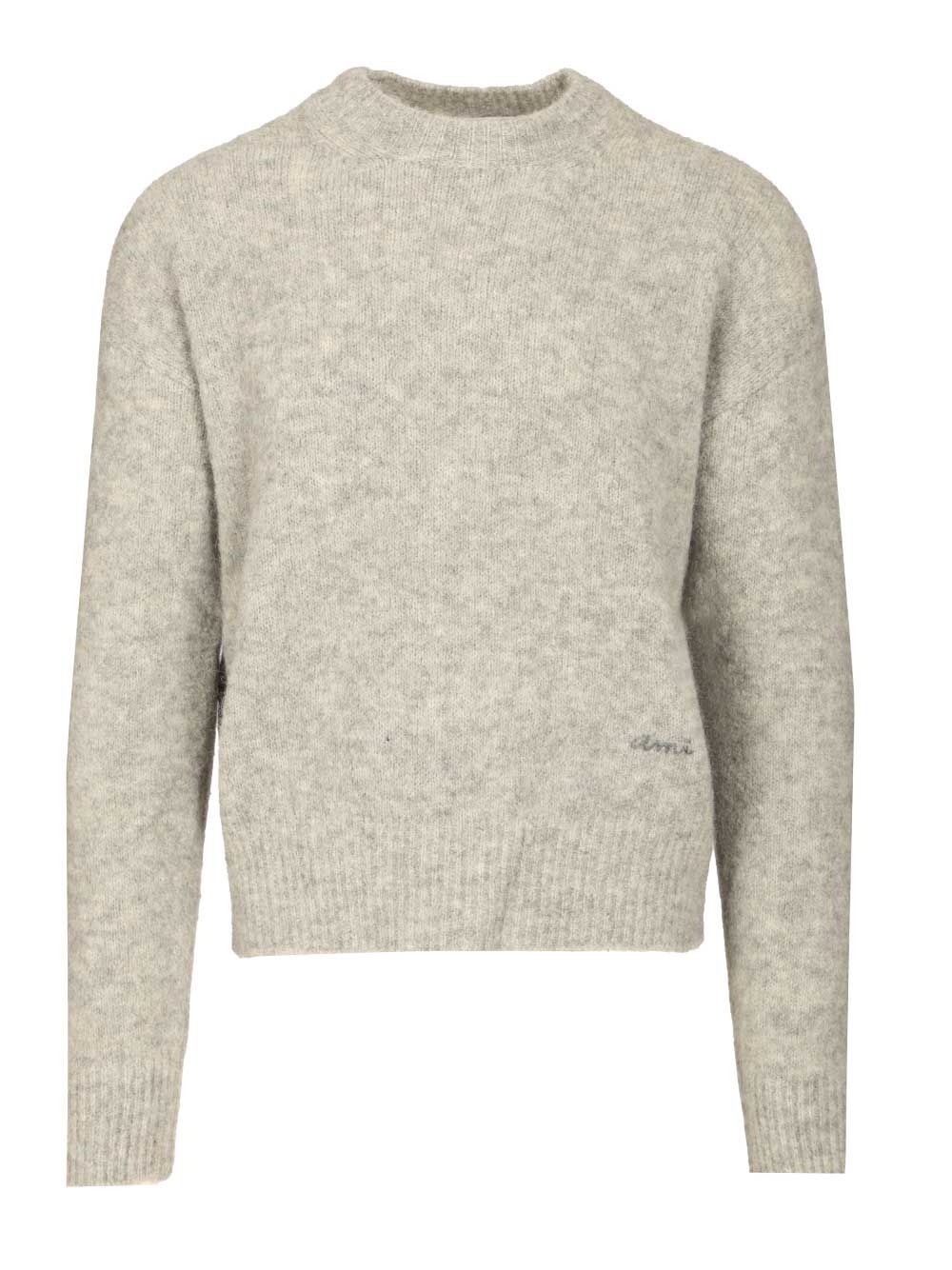 Ami Ami Sweater Knitwear - Grey | 69c1b6e2384a84352350c69515729f8b95b6e08f