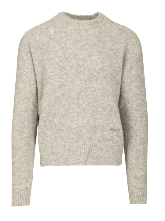 Ami Sweater Knitwear Grey