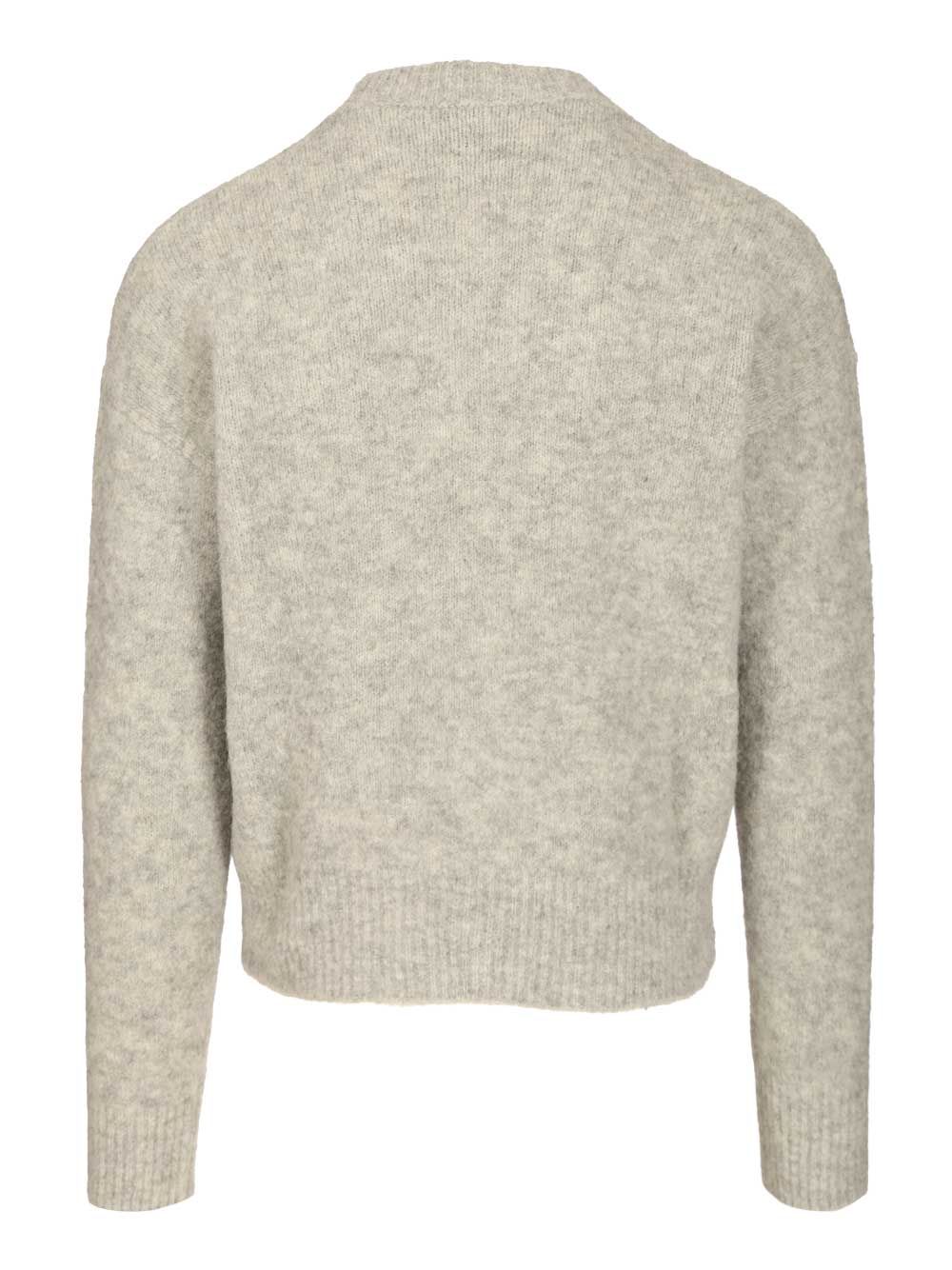 Ami Ami Sweater Knitwear - Grey | 46c26515eeaff1018421886d2714236b68f6922c